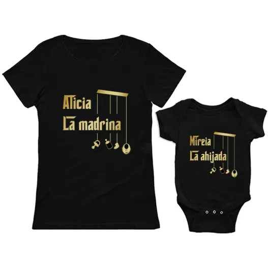 Pack camisetas personalizadas 'El padrino' (Vista alternativa)