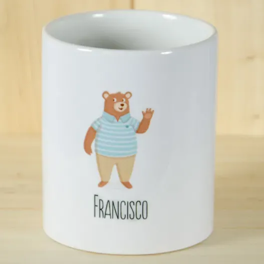 Pack de tazas familia Oso personalizado (Vista alternativa)
