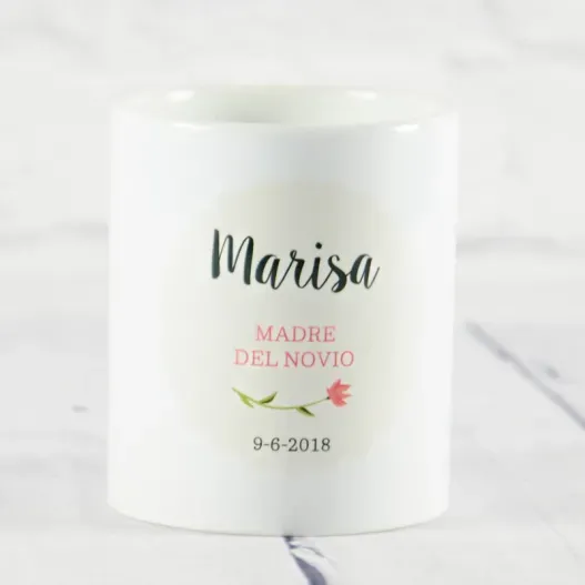 Pack de tazas para padrinos de boda (Idea de regalo original)