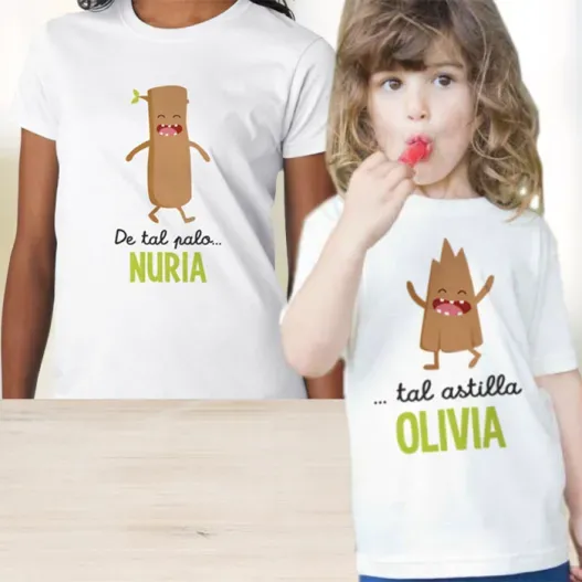 Pack madre personalizado De tal palo... (Opción de grabado)