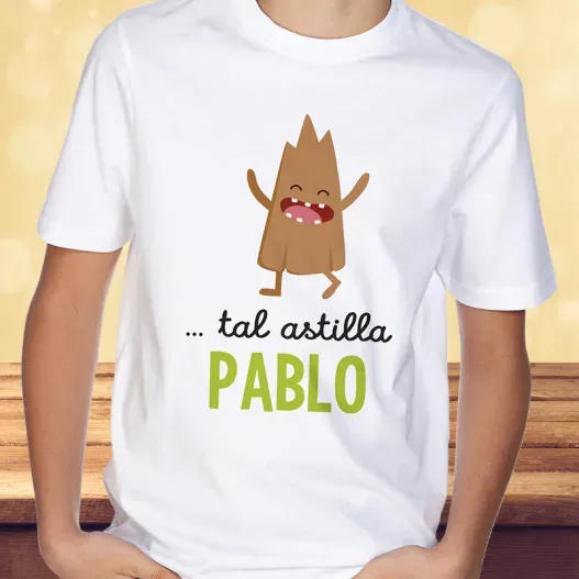 Pack de camisetas personalizado De tal palo... (Idea de regalo original)