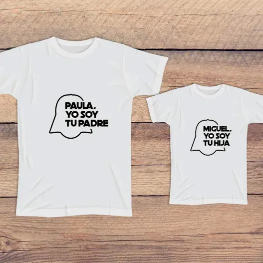 Pack padres personalizado Yo soy tu padre (Idea de regalo original)