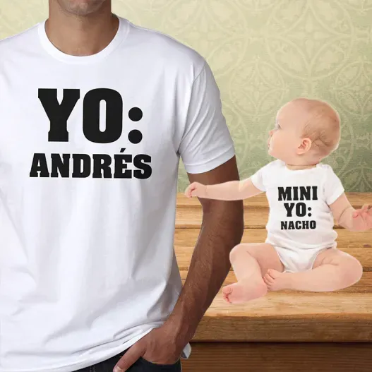 Pack padres personalizado YO y MINI YO (Vista alternativa)