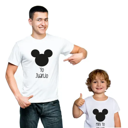Pack personalizado camisetas 'Yo y Mini Yo' (Vista alternativa)