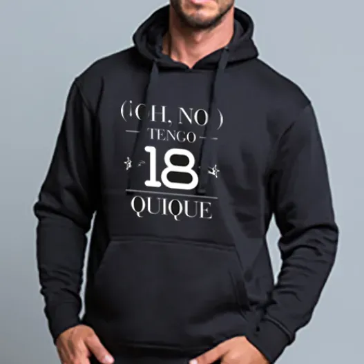 Sudadera personalizada cumplea&ntilde;os (Vista alternativa)