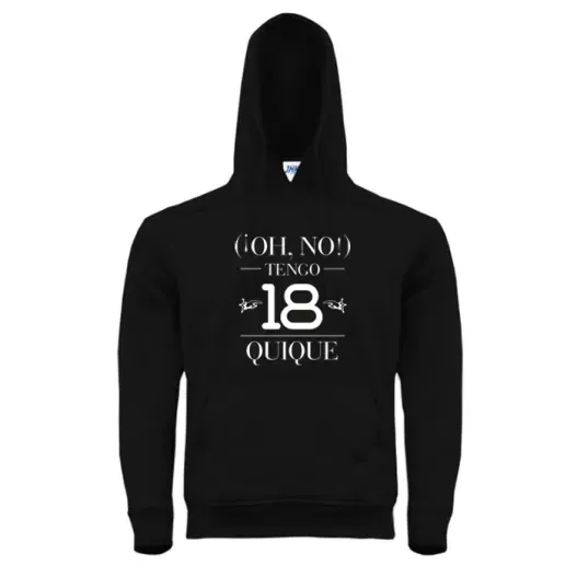 Sudadera personalizada cumplea&ntilde;os (Detalle de presentación)