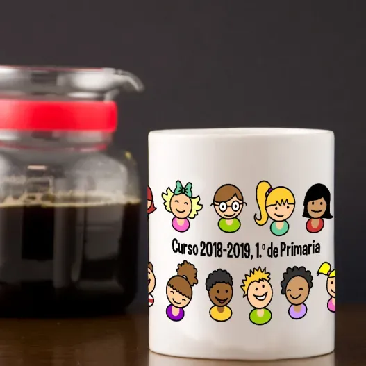 Taza divertida para profe (Detalle de presentación)