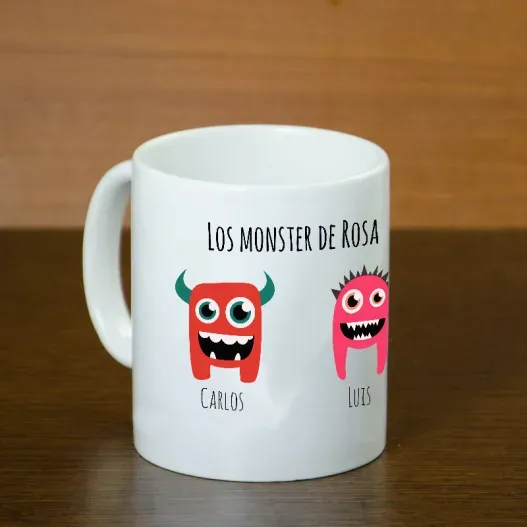 Taza familias personalizado (Foto de catálogo)