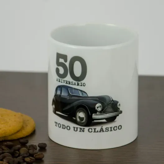 Taza para hombre 50 cumplea&ntilde;os