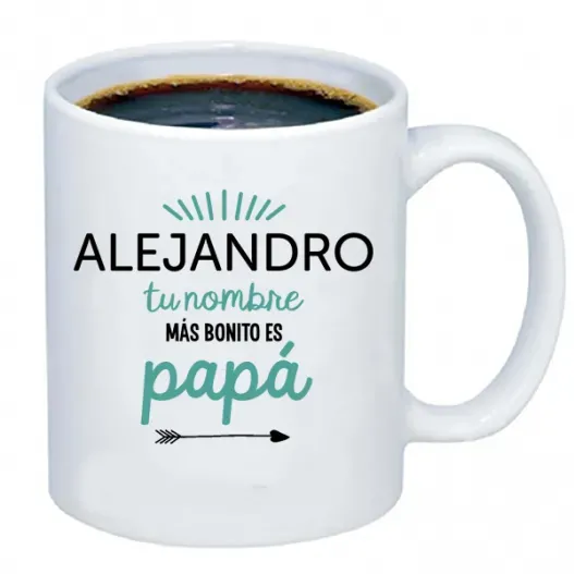 Taza personalizada mensaje positivo (Vista alternativa)