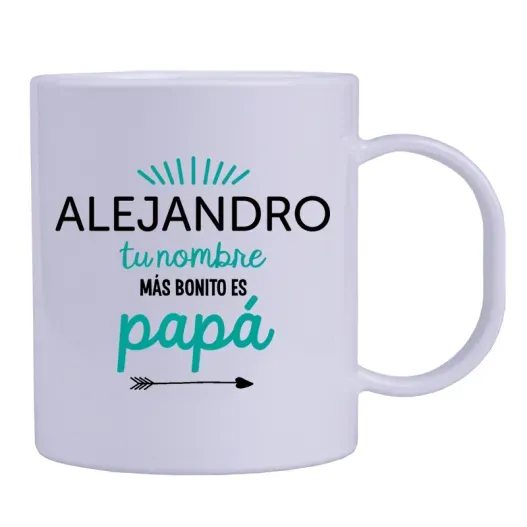 Taza personalizada mensaje positivo (Detalle de presentación)