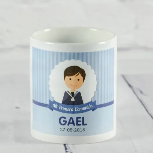 Taza personalizada Mi Primera Comuni&oacute;n (Idea de regalo original)