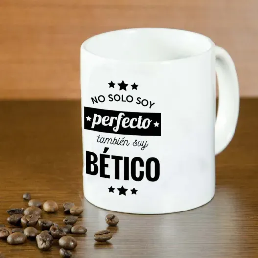 Taza personalizada 'No solo soy perfecto' (Vista alternativa)