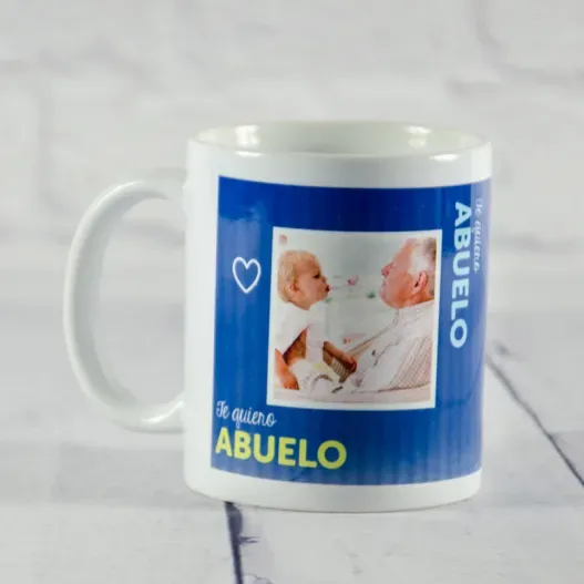 Taza personalizada para abuelos (Idea de regalo original)