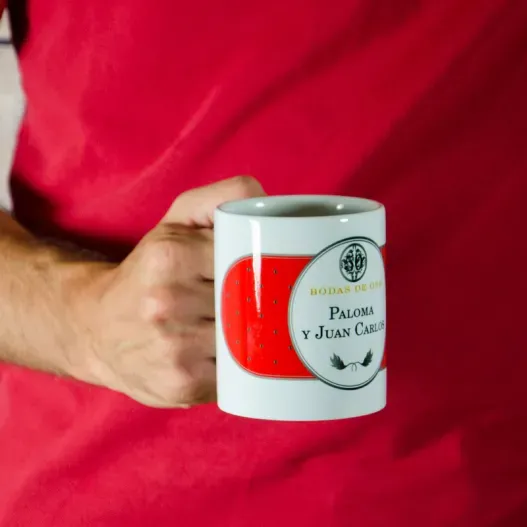 Taza personalizada para Bodas de Oro (Vista alternativa)
