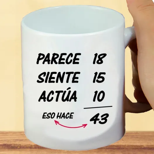 Taza personalizada para cumplea&ntilde;os (Vista alternativa)