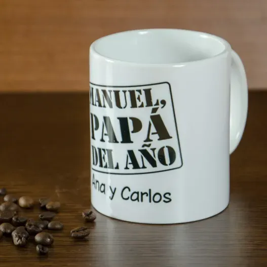 Taza personalizada para el padre del a&ntilde;o (Vista alternativa)