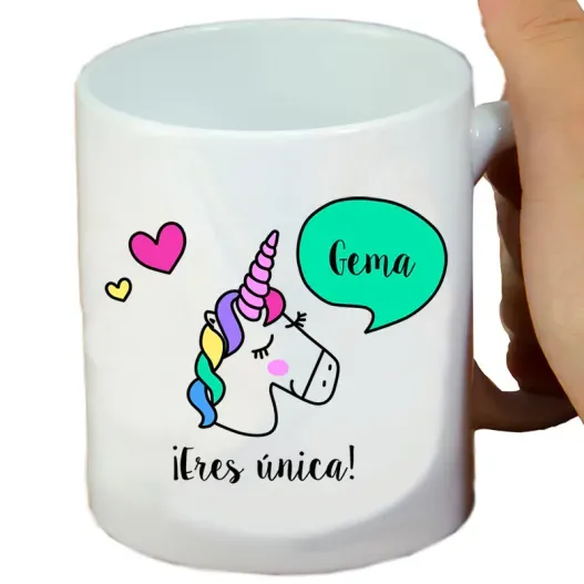 Taza personalizada Unicornio (Vista alternativa)