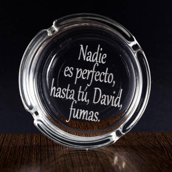 Cenicero personalizado