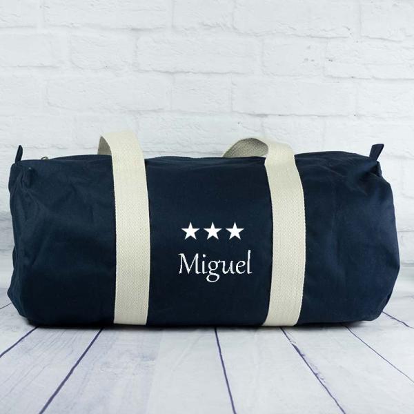 Bolsa de deporte BIO bordada con motivo