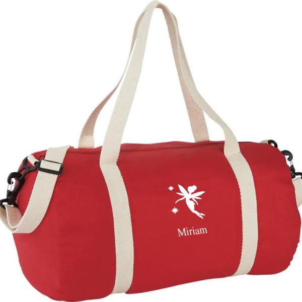Bolsa de deporte bordada