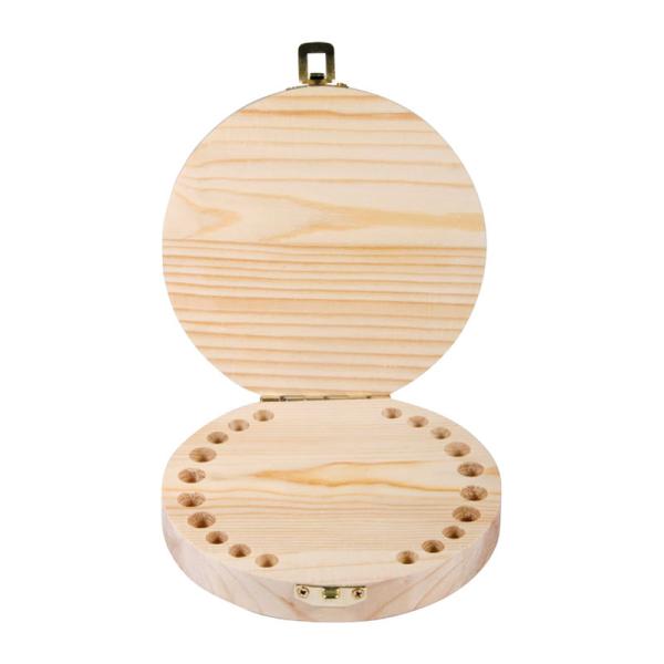 Regalos personalizados: Regalos con nombre: Caja de madera para dientes de leche 'Ratoncito'