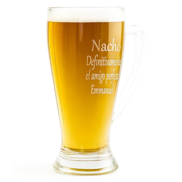 Jarra de cerveza Baviera personalizada
