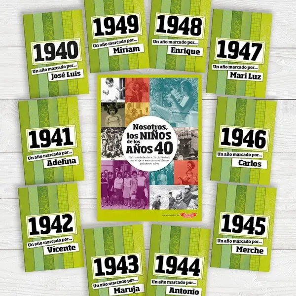 Libro 'Nosotros, los Niños de los años 40'