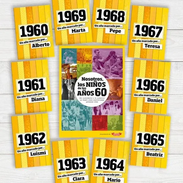 Libro 'Nosotros, los niños de los años 60'