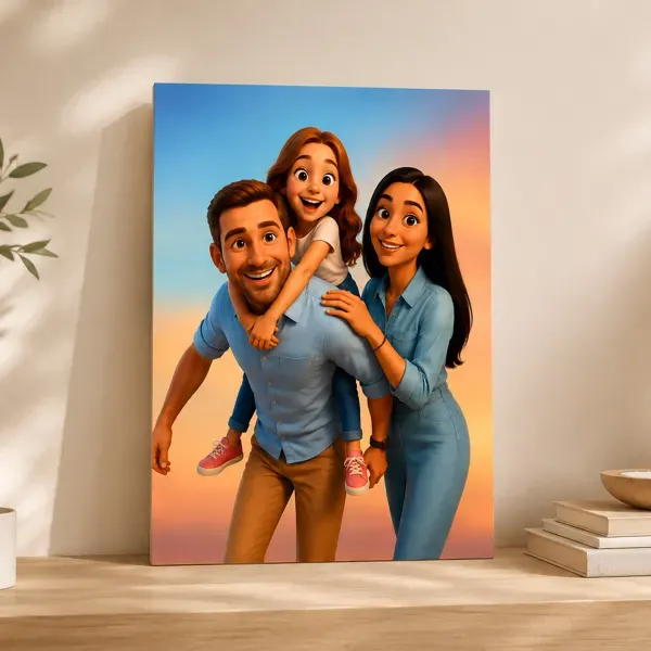 Retrato personalizado a partir de tu foto (Elige tu estilo)