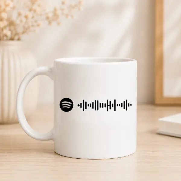 Taza personalizada 'Código Spotify'