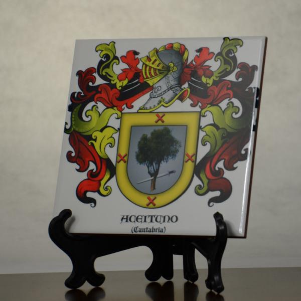 Azulejo con escudo