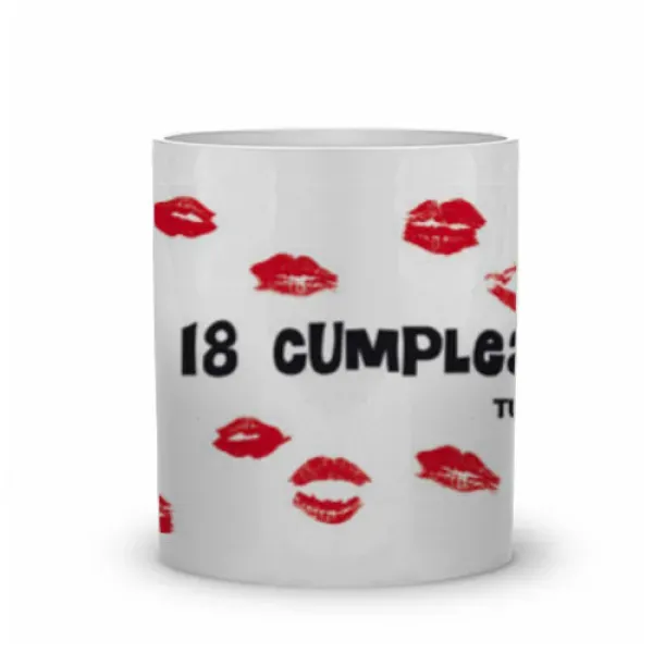 Taza 'Feliz cumpleaños' personalizada