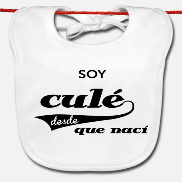 Babero personalizado para futbolero