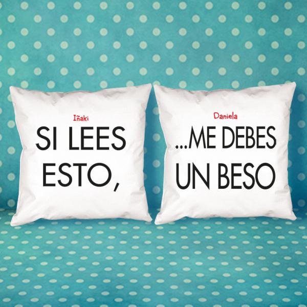 Pack de cojines personalizados