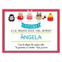 Regalos personalizados: Dise&ntilde;o y decoraci&oacute;n: Diploma personalizado para la mejor hija