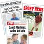 Regalos personalizados: Regalos con fotos: Falsa portada de peri&oacute;dico para &eacute;l