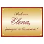 Regalos personalizados: Dise&ntilde;o y decoraci&oacute;n: Placa conmemorativa personalizada