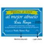 Regalos personalizados: Dise&ntilde;o y decoraci&oacute;n: Diploma al mejor abuelo del mundo