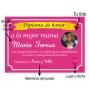Regalos personalizados: Regalos con fotos: Diploma para la mejor Madre con foto