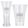 Regalos personalizados: Cristaler&iacute;a personalizada: Copa de cerveza "El rey de la casa"