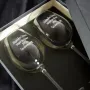 Regalos personalizados: Cristaler&iacute;a personalizada: Copas de vino grabadas para profesores