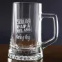 Regalos personalizados: Cristaler&iacute;a personalizada: Jarra de cerveza para el padre del a&ntilde;o en estuche