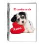 Regalos personalizados: Cuadernos: Cuaderno perrito enamorado