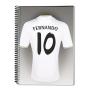 Cuaderno personalizado para deportista