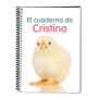 Regalos personalizados: Cuadernos: Cuaderno pollito personalizado