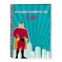 Regalos personalizados: Cuadernos: Cuaderno Superh&eacute;roe personalizado