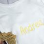 Regalos personalizados: Regalos con nombre: Babero BIO con nombre bordado