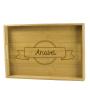Regalos personalizados: Dise&ntilde;o y decoraci&oacute;n: Bandeja con nombre grabado