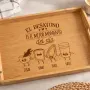 Regalos personalizados: Dise&ntilde;o y decoraci&oacute;n: Bandeja Desayuno grabada